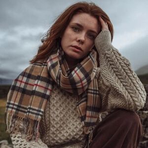 John Hanly Wool Luxury Merino Wool Scarf